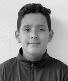 Head shot of young Emilio