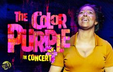 Promotional artwork for The Color Purple in Concert featuring T'Shan Williams as Celie in our 2019 production.