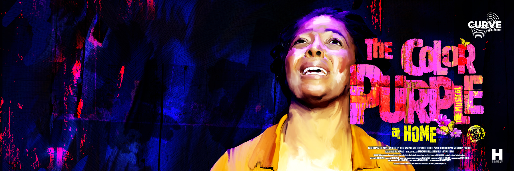 Promotional artwork for The Color Purple - at Home.