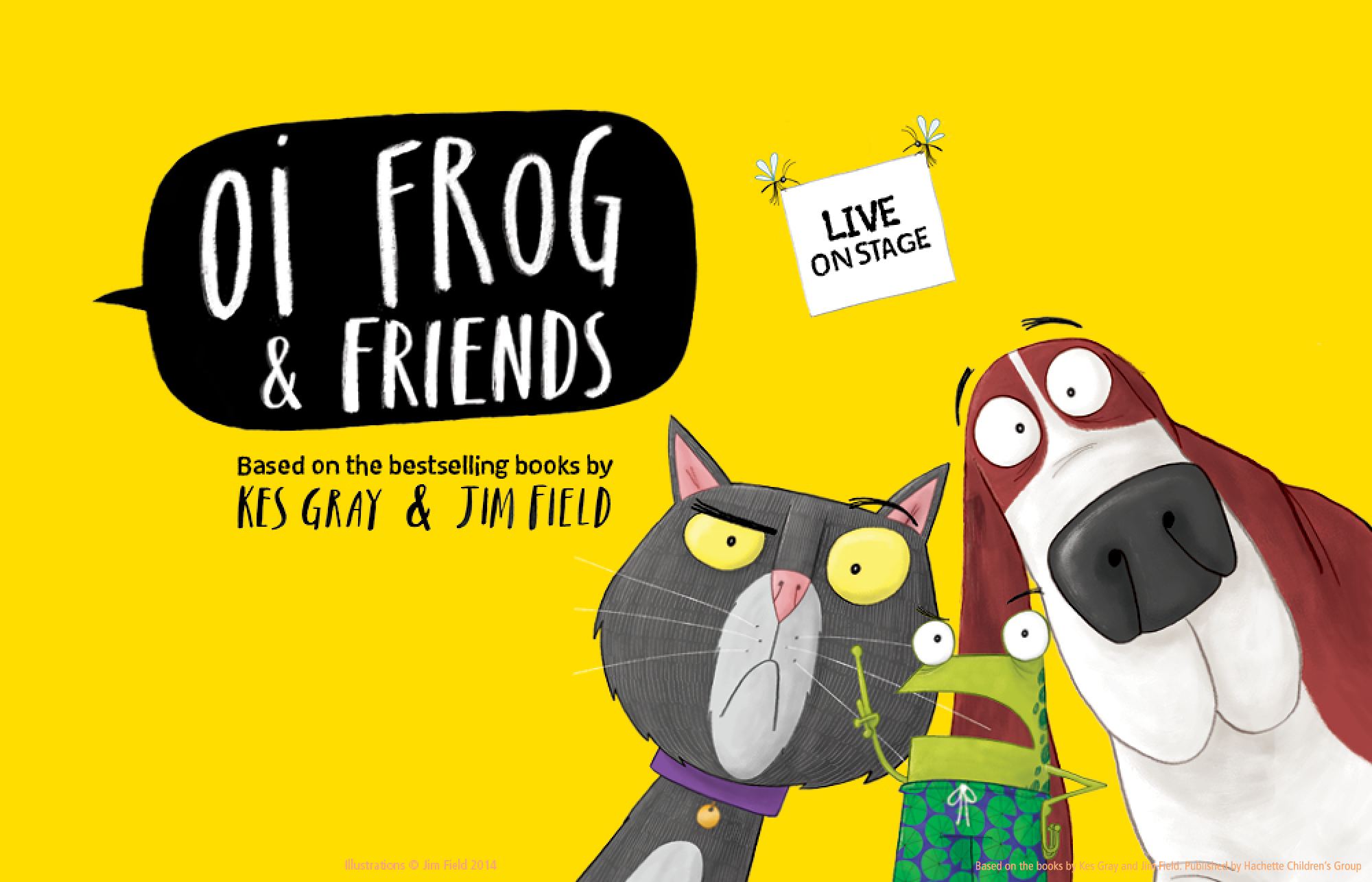 Oi Frog and Friends Curve Theatre, Leicester